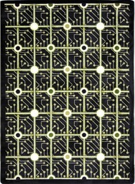 Joy Carpets Kaleidoscope Electrode Black